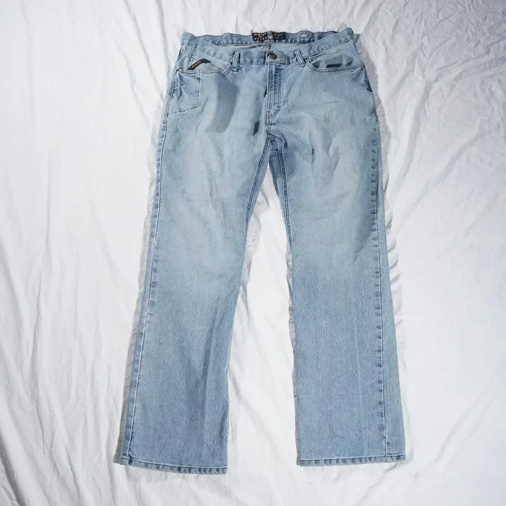Ariat Rebar M4 Relaxed Boot Cut Jeans 38x34 See Photos